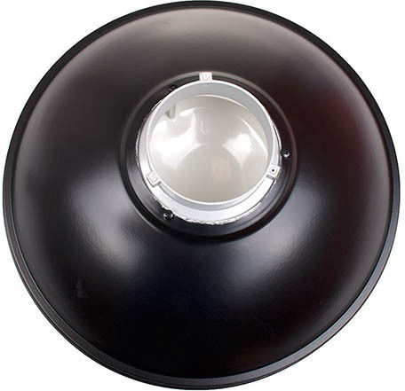 Godox Bowens Mount Beauty Dish 42cm Reflector pentru Studio Alb