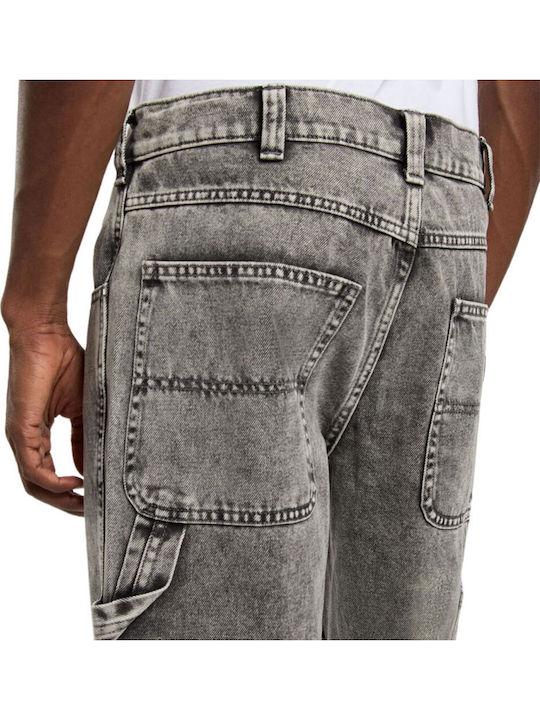 Garyville Ανδρικό Παντελόνι Τζιν με Regular Tapered Εφαρμογή Light Gray