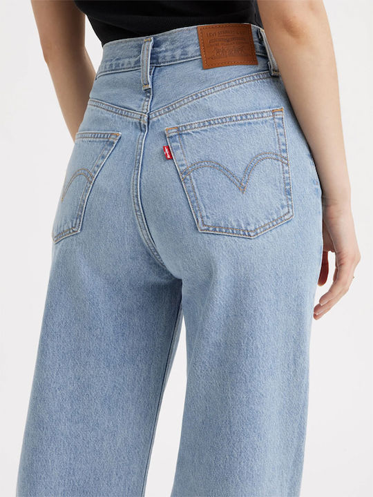 Ribcage Women's Jean Trousers Light Blue