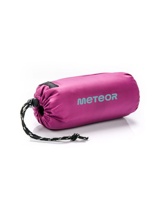Meteor Πετσέτα Γυμναστηρίου με Μικροΐνες Ροζ 110x175cm
