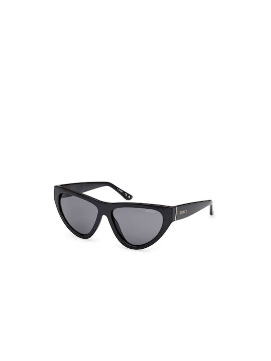 Guess Women's Sunglasses with Black Plastic Frame and Black Lens GU00152 01A