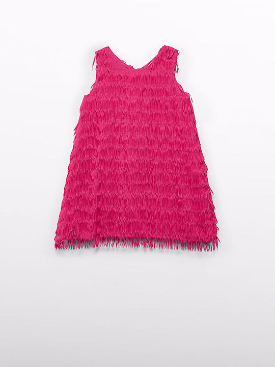 Abel & Lula Kinderkleid Fuchsia