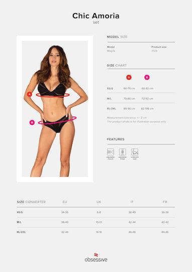 Women's Underwear Chic Amoria 2-piece Set 2xl R Xl