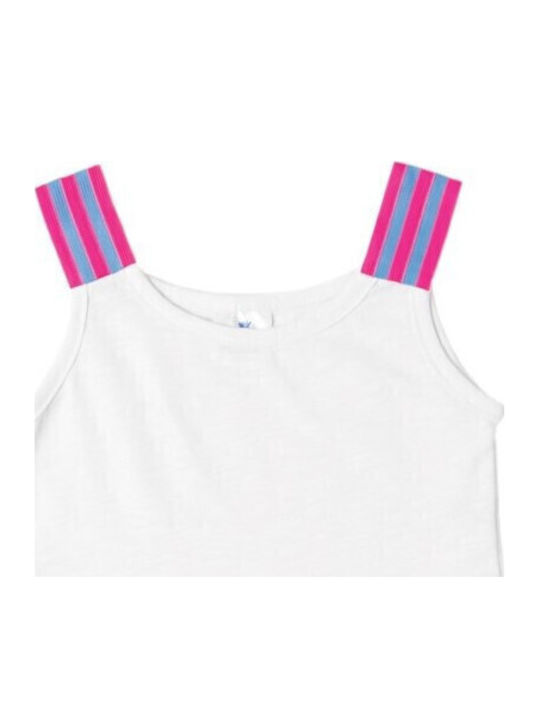 Kinder-Set mit Shorts Sommer 2Stück Weiß