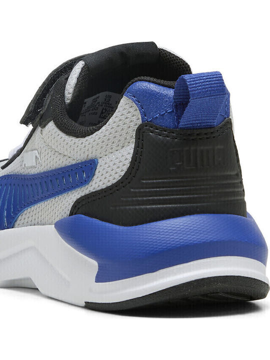 X-ray 3 Kids Sports Shoes Running With Hoop & Loop Closure Grey