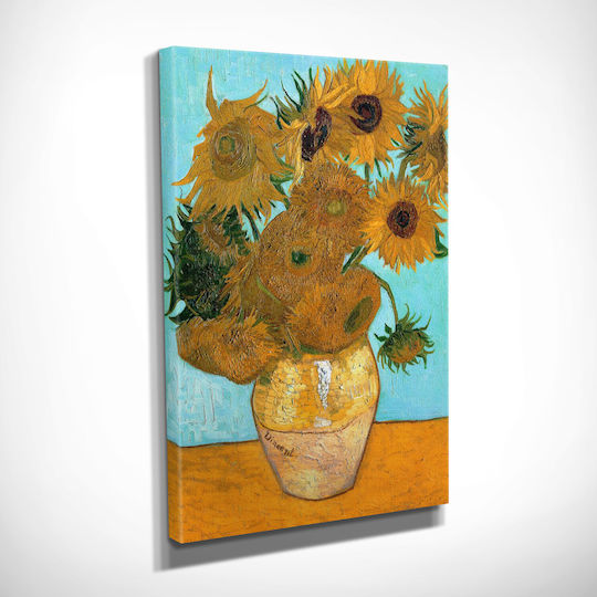 A-g Vase Αντίγραφο του Van Gogh σε Καμβά