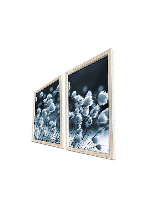 Diptych Framed Painting 38x53 A-g 585dzl1208 2pkct-008 38x53 MDF Wood