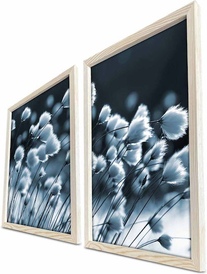 Δίπτυχος Πίνακας Κορνίζα 38x53 A-g 585dzl1208 2pkct-008 38x53 Mdf Ξύλινο