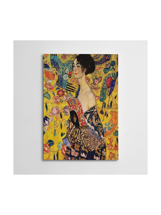 Painting 50x70 A-g Lady with Fan Gustav Klimt 265vga1512 50x70