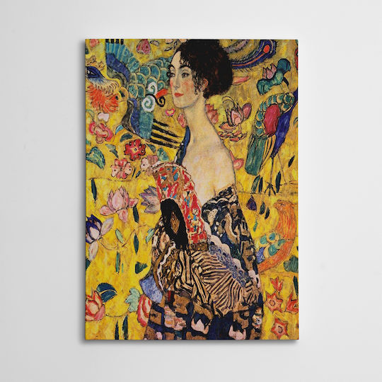 Pictură 50x70 A-g Doamna cu evantai Gustav Klimt 265vga1512 50x70