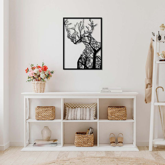 Πίνακας Μεταλλικός 52x70 A-g Tree Woman 899skl2386 52x70 Μεταλλικό