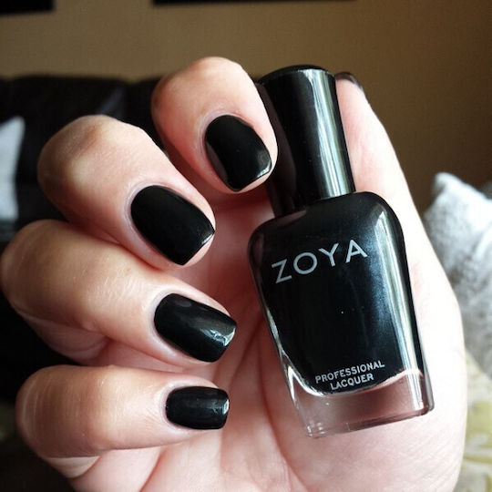 Zoya Raven Nail Polish Long Lasting Quick Dry Raven 15ml