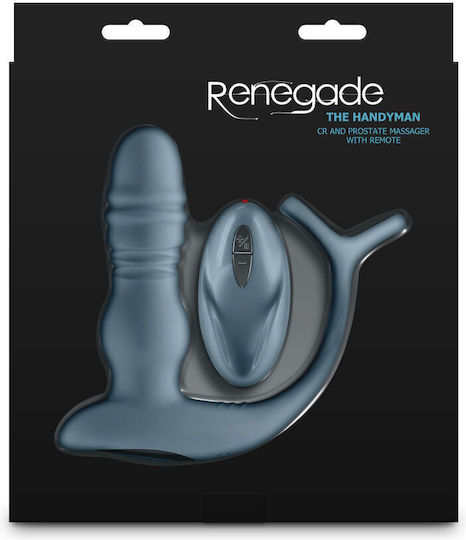 Ns Novelties Πρωκτική Σφήνα Γκρι 22.7cm