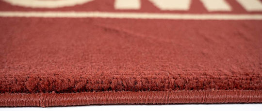Sdim Entrance Mat Carpet Fashion Home Wine Red 40x67cm