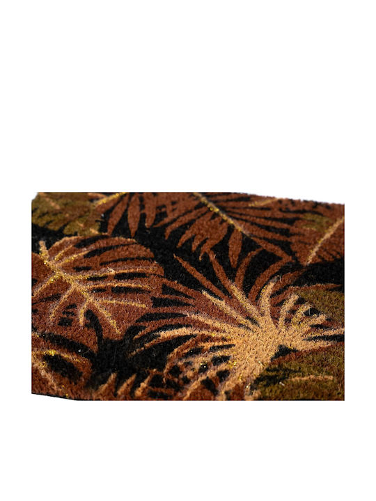 Sdim Eingangsmatte Kokosfaser Rutschfeste Unterseite Coco Gold 985 Herbstblätter 40x60cm
