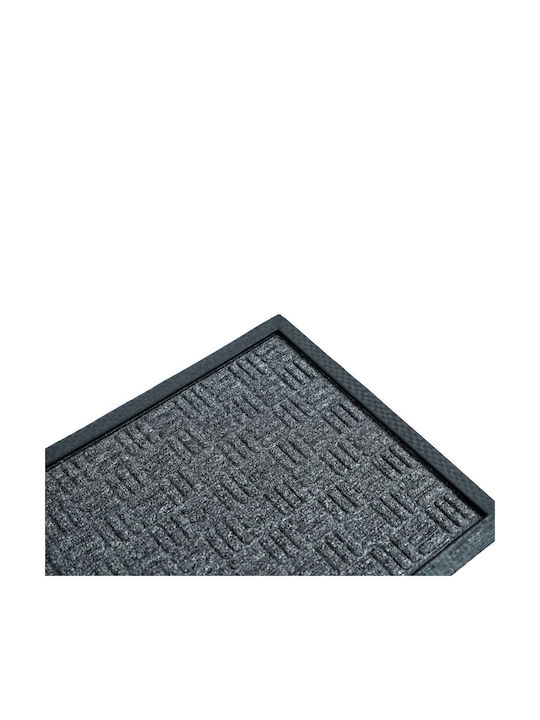 Sdim Entrance Mat Carpet Anti-slip Backing Supreme 007 Anthracite 60x80cm