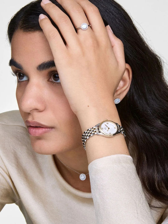Daniel Wellington Women's Watch with Silver Metal Bracelet