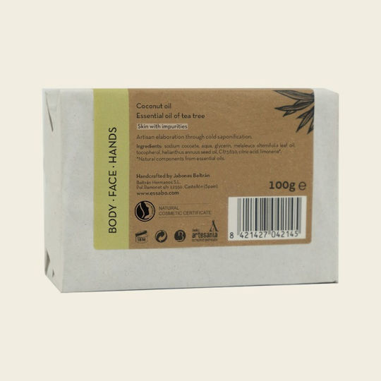 Essabo Natural Tea Tree Seife Bar 100gr