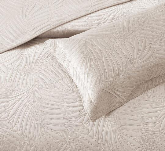 Liolios Home Ibiza Σετ Μαξιλαροθήκες Beige 50x70εκ.