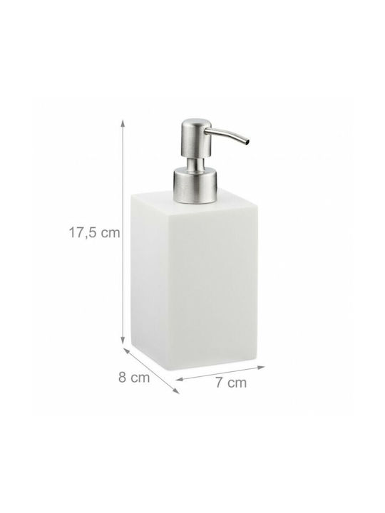 Relaxdays Spender Kunststoff Weiß 300ml