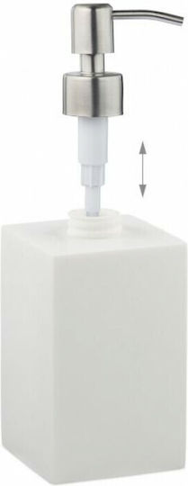 Relaxdays Spender Kunststoff Weiß 300ml