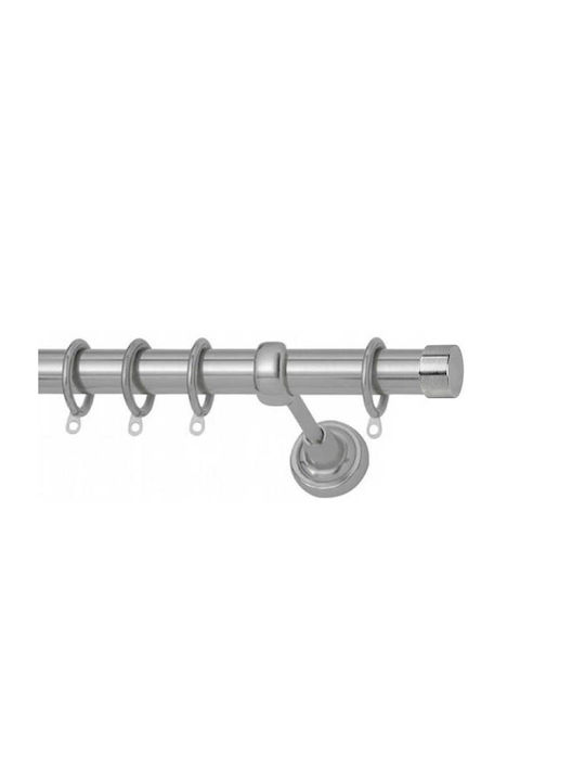 Κουρτινόξυλο Φ25 Inox M.tapo Διαστάσεις 100cm Ιδιότητες Κοντάρι Διπλο