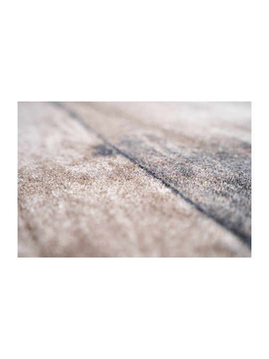 Sdim Round Kitchen Mat Non-Slip Underlay Universal 700 Wood Brown Φ100cm