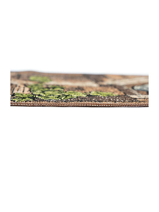 Sdim Kitchen Mat Non-Slip Collage 9703 Brown 50x150cm