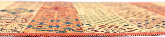 Sdim Kitchen Mat Non-Slip Base Samba 704 Terracotta Orange 54x140cm