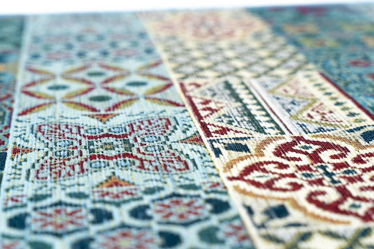 Sdim Kitchen Mat Non-Slip Underlay Samba 702 Blue 54x140cm