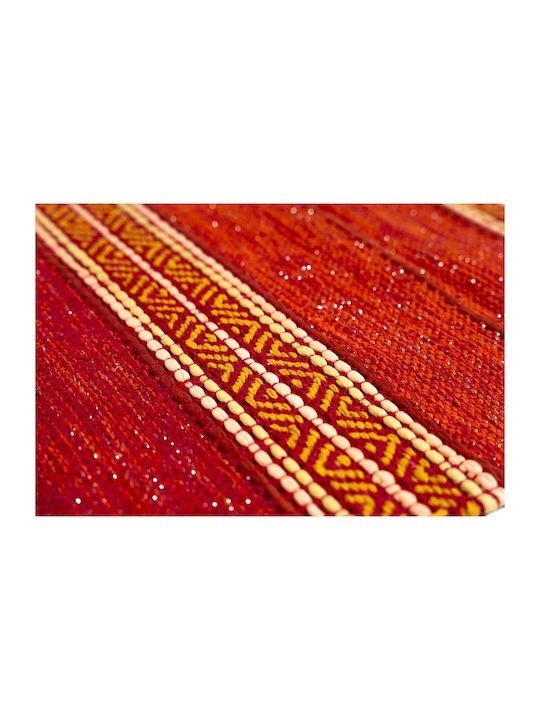 Sdim Cotton Kitchen Mat Smart 003 Red 55x140cm