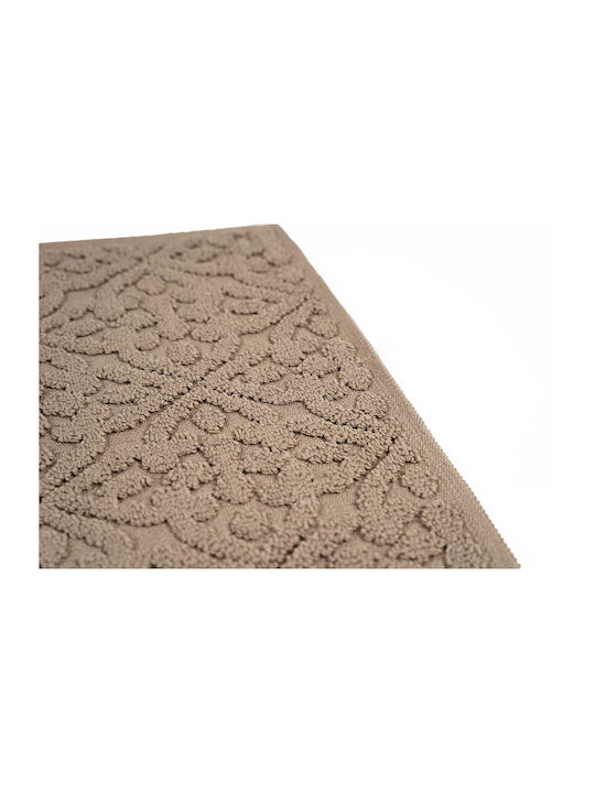 Sdim Non-Slip Bath Mat Microfiber 801-5090-004B 004 Beige 50x90cm