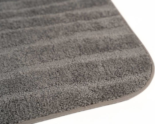 Sdim Πατάκι Μπάνιου Microfiber 801-50100-GR Gray 50x100εκ. Sdim Πατάκι Μπάνιου Microfiber 801-50100-GR Gray 50x100εκ.