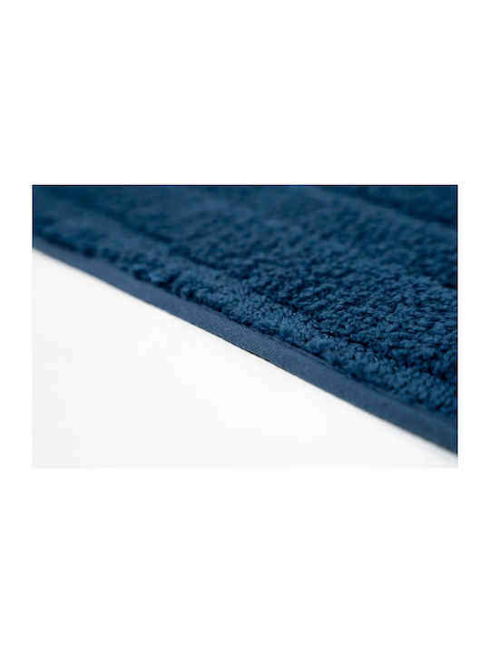 Sdim Αντιολισθητικό Πατάκι Μπάνιου Microfiber 801-50100-BL Tropic Blue 50x100εκ.