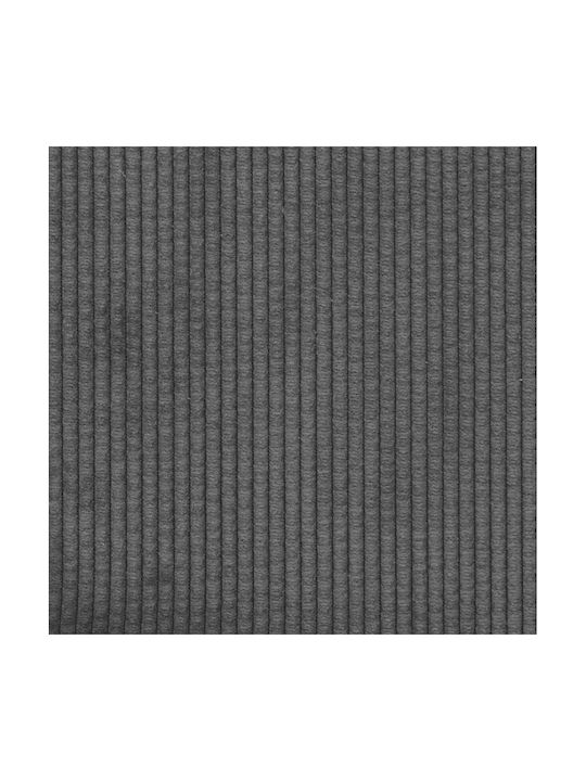 Colțar Canapea Gri Închis 125x118x85cm