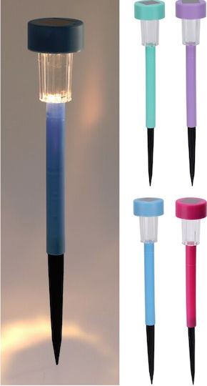 Set aus 4 Progarden Solarleuchten Kunststoff 36x5,5 cm Mehrfarbig