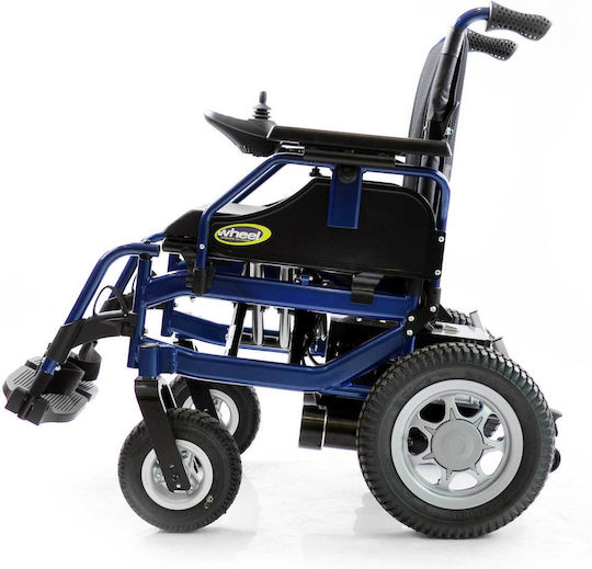 Wheel Elektrischer Rollstuhl 20 Zoll Klappbarer Erhöhter Typ