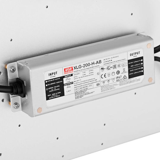 Hillvert Κρεμαστό Grow Light με LED και Ισχύ 220W Μ60xΒ24εκ.
