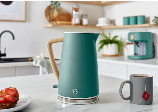 Swan Nordic Kettle 1.7lt 3000W Green
