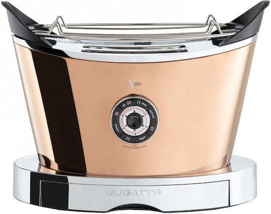 Casa Bugatti Volo Prăjitor de pâine 2 sloturi 930W Rose Gold