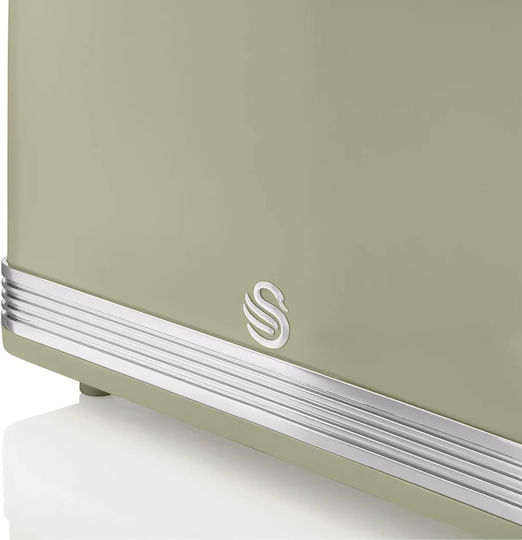 Swan Retro Prăjitor de pâine 2 sloturi 815W Gri