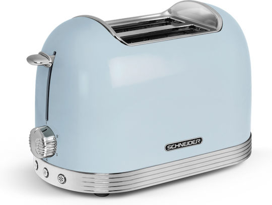 Schneider Feeling’s Φρυγανιέρα 2 Θέσεων 815W Μπλε
