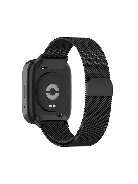Lite Watch 3 Active Λουράκι Σιλικόνης Μαύρο (Xiaomi Redmi Watch 3 Lite / Watch 3 Active)