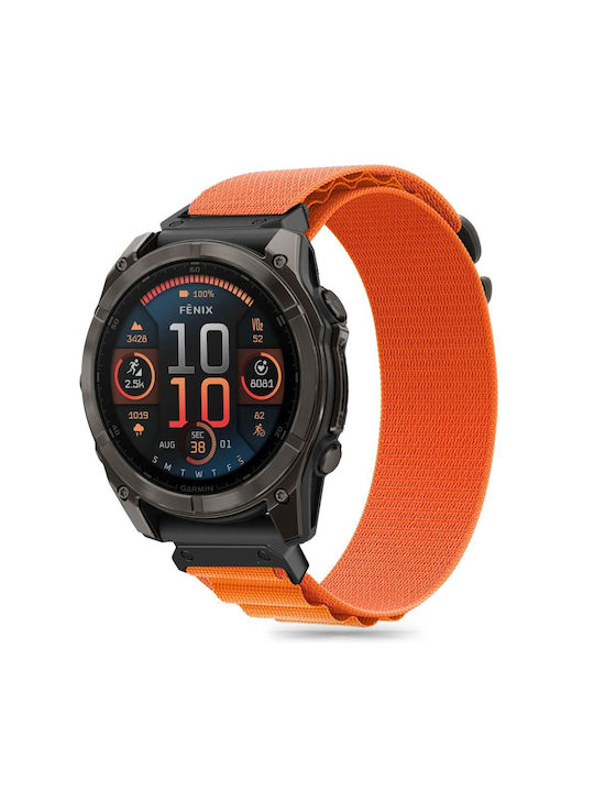 Tech-Protect Strap Fabric Orange (Garmin Fenix 5X, 5X Plus, 6X, 6X Pro, 7X, 8 (51 mm))