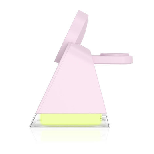 Tech-Protect Φορτιστής Magsafe 15W Power Delivery / Quick Charge 3.0 Ροζ (QI15W-A43)