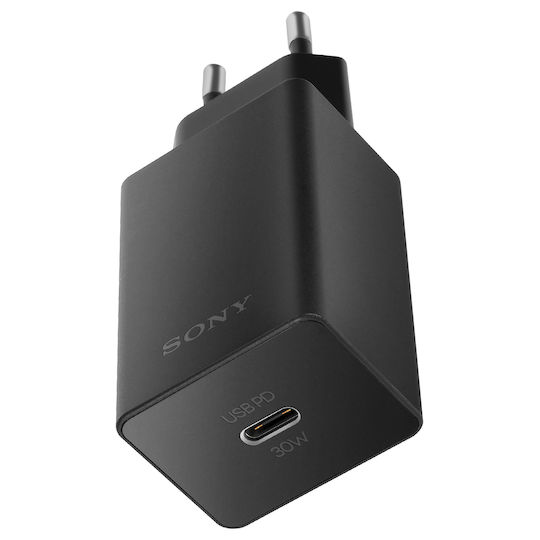 Sony Charger Without Cable with USB-C Port 30W Blacks (XQZ-UC1)