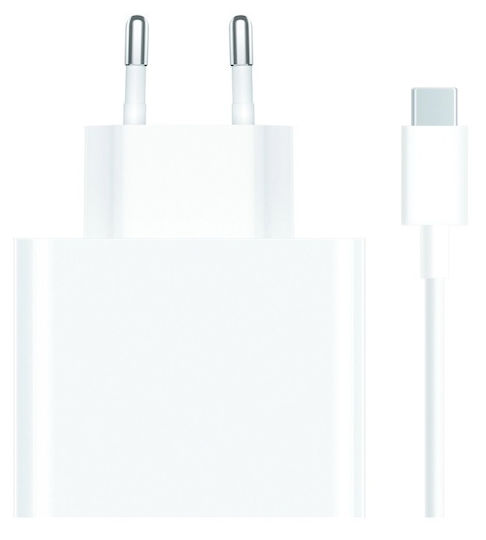 Xiaomi Charger with USB-A Port and Cable USB-C 33W Whites (BHR9956EU)