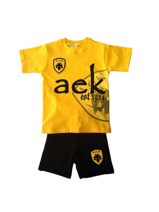 AEK children's set 2pcs Yellow 50932033