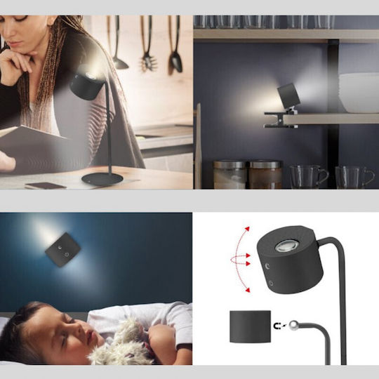 Beper Διακοσμητικό Φωτιστικό LED Θερμό Λευκό 13x13x41εκ.