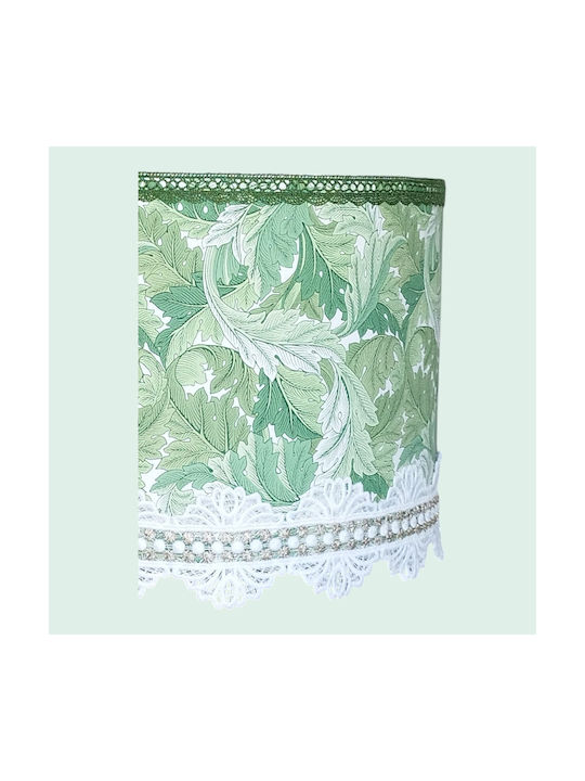 Lustră Frunze Verde Măsliniu Dimensiuni 35*25 E27